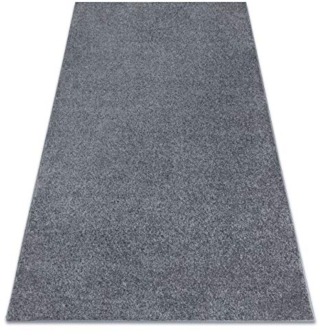 rugsx Teppich Santa FE für Wohnzimmer und Schlafzimmer grau 150x400 cm