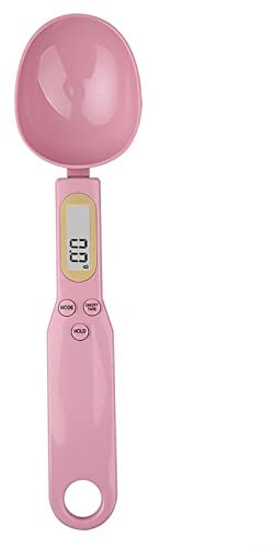 Báscula Cuchara | Balanza de alimentos Cucharas 500g/0.1g,Báscula de cocina digital para medir sólidos, líquidos y polvos Delr
