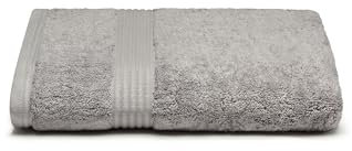 SockShop Lazy Panda Bath Towel -Super Soft & Fluffy Bamboo Material, Premium, Absorbant, Quick Drying, Plush, 700GSM, 1 Towel Per Pack, 70cm x 125cm Light Grey