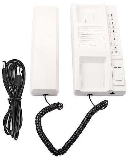 BZVCRTYKL Telephone Intercom, 433Mhz Wireless Intercom System Calling Intercom Secure Interphone Handsets Extendable for Warehouse Office/499