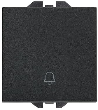 SIMON - Pulsador Timbre Eléctrico, Serie Simon 270, Fácil de Instalar, Empotrable, Apto para Interiores (IP20), Color Blanco, (20000152-098)