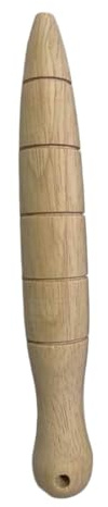 F Fityle Plantoir de Jardin en Bois, Outil de Plantation de bulbes, Calibre Conique, léger, Pratique, 15 cm, Simple à Utiliser
