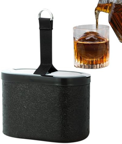Stampo per ghiaccio a, stampo in silicone per cubetti di ghiaccio a forma di di whisky, stampo a lento scioglimento per raffreddare bevande per liquori, cocktail bourbon, bar