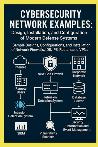 Cybersecurity Network Examples: Design, Installation, and Configuration of Modern Defense Systems: Sample Designs, Configurations, and Installation of Network Firewalls, IDS, IPS, Routers and VPNs