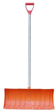 perfk Spazzaneve Manuale, attrezzo da 25 Pollici di Larghezza, spazzaneve Multifunzionale, per Cortile, casa, Auto, Garage, Campeggio, Patio