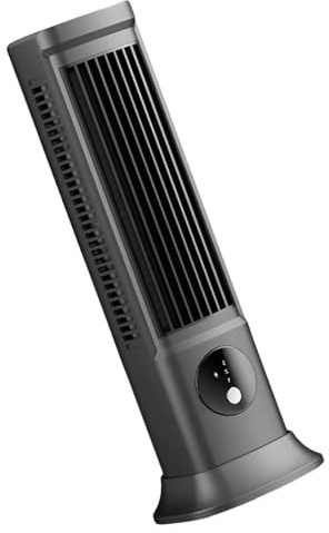 Sbshiouu Piccolo ventilatore da tavolo ricaricabile portatile con 3 impostazioni di velocità ventilatore da comodino portatile piccolo per raffreddamento silenzioso scrivania ricaricabile
