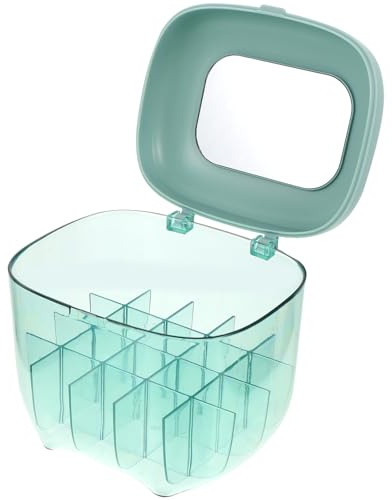MAGICLULU Porta Rossetti Multi Uso Domestico Organizzatore per Rossetti e Lucidalabbra Realizzato in Resistente Salvaspazio e Pratico per Cassettiera o Bancone