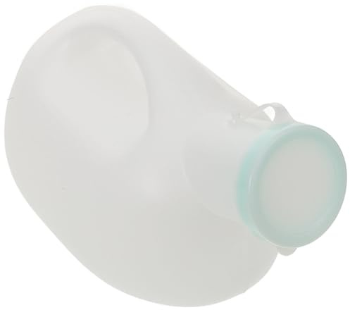 HINTRMENT Orinatoio in Plastica per Uomo 2000ml Grande Bottiglia per Urina Coperchio Portatile Resistente per Anziani Pazienti e Viaggi