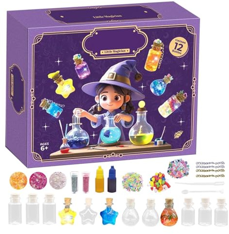 Trollformler Kit För Barn | Magiska Trolldrycksflaskor Hantverksset | Lärande Leksaker Barn Present Födelsedag Halloween Jul Föreskolelekar Föreställningslek Klassrumsaktivitet