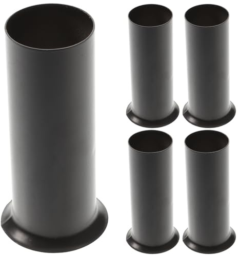 MAGICLULU Embellecedor Lampara Techo de Metal para Accesorios de Iluminación y Fácil Instalación 6 Piezas Estructura Resistente para Base de Lámpara de Araña Funda Decorativa