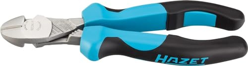 HAZET Kraft Seitenschneider 1802M-11, Geschmiedete Ausführung, Länge 160 mm | Chrom-Vanadium, poliert, gestrahlt, DIN ISO 5749, Länge 160 mm, 148 g, Länge: 160 mm, Geschmiedete Ausführung, DIN ISO 5749