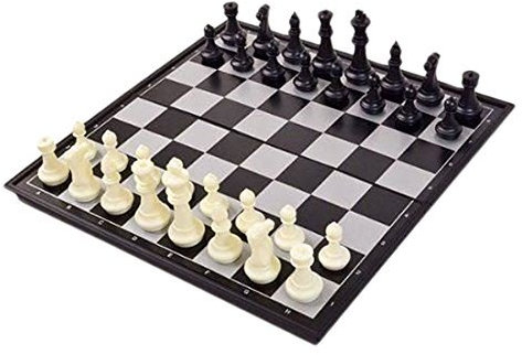 Shine Magnetic Chess Board Set large 32cm travel chess