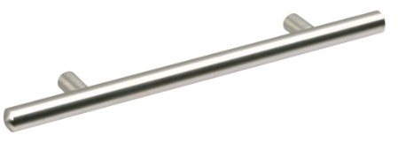 Metafranc Möbelgriff 160 mm - Edelstahl - Hochwertige Verarbeitung - Schlicht & elegant - Inkl. Montagematerial / Möbelbeschlag / Schubladengriff / 161171