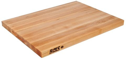 Boos Block Tabla Cortar Cocina Profesional - Madera dura de arce duro de América del Norte - Reversible - Tabla Madera Cocina Grande – 40 x 25 x 2,5 cm