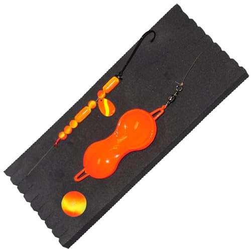 Dieter Eisele Doublettenlifter orange - Buttlöffel + Meeresvorfach, Gewicht:30g