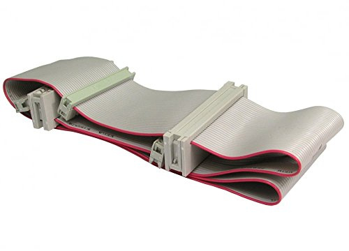 Bluecharge Direct 60cm Dual Floppy Drive Ribbon Cable Lead Connect 2 x 3.5 Drives ID34 CE34 0.6m