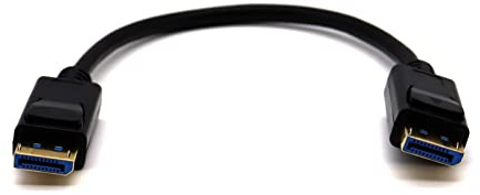 LOKEKE 8K DisplayPort 1.4 Cables, Gold Plated 8K@60Hz 4K@120Hz DisplayPort to DP to DP Male to Male Cable Cord Wire for HDR 3D Devices(M to M)