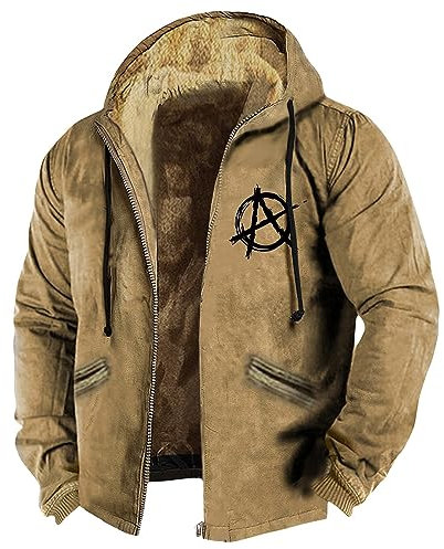 KONG JIMFAN Winterjacke Herren Jeans Jacke Regenmantel 2in1 Fleecejacke Lange Daunenjacke wasserdichte Jacke Herren Jacke Männer Einweg Regenjacke Festival Brautjacke Winter(Yellow,4XL)