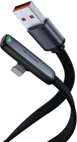 mcdodo iPhone Ladekabel,USB Lightning Kabel Datenkabel für iPhone 13 Kabel USB A auf Lightning Kabel Kompatibel mit iPhone 14 13 12 11 Pro XS Max XR X 8 Plus 7 Plus 6 Plus