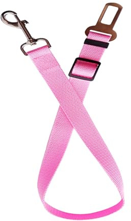 Xijobido Ceinture de sécurité pour Voiture pour Chien, Ceinture de sécurité pour Animaux de Compagnie pour Voiture - Ceinture de sécurité pour Chien pour Voiture - Contrôle Facile de Ceinture de