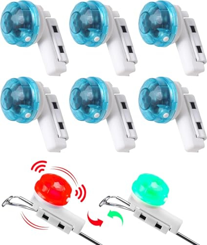 Bissanzeiger Angeln | Bissanzeiger Mit LED Light Strike | Elektronische Bissanzeige Mit Bewegungssensor | Angelzubehör Led Posen Angeln Mit Bissanzeiger Für Nachtangeln Oder Meeresangeln