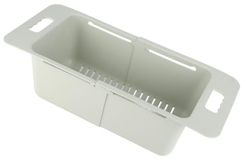 Panier de Congélateur Réglable, Bac de Rangement Profond avec Poignée, Séparateur Extensible pour la Cuisine, Gris, Organisez Efficacement Votre Espace de Congélateur (Vert)