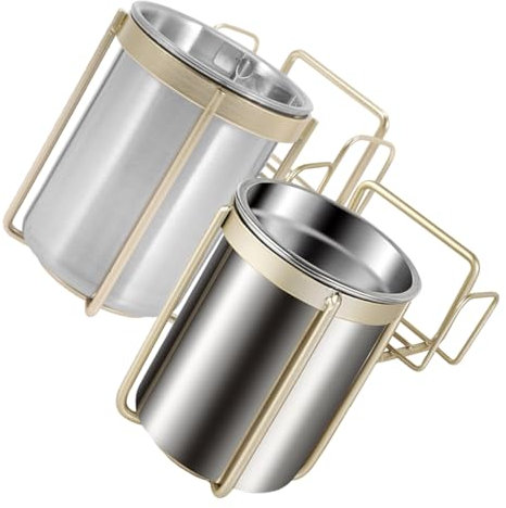 Alipis 2stücke Aschenbecher Zur Wandmontage Aus Edelstahl Wandaschenbecher Toilettenaschenbecher Ohne Zigarettenaschenbehalter Wandhalterung Für Badezimmer Toilette Wohnzimmer Balkon