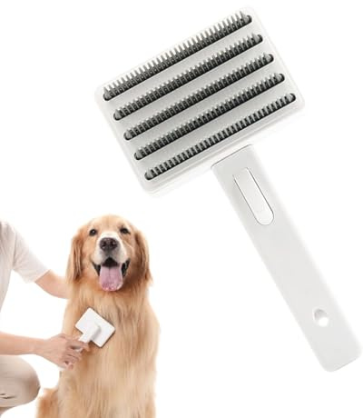 Slicker Bürste Für Hunde | Unterwollbürste Für Hunde - Pflegezubehör Für Welpen Mit Massagefunktion Bei Fellpflege, Baden & Entwirren