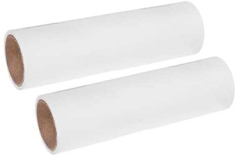 Yardwe 2rollen Fusselrolle Nachfüllpackung Tierhaar-entfernungspapier Extra Klebrig für Kleidung Möbel Teppiche Wiederverwendbar pro Rolle