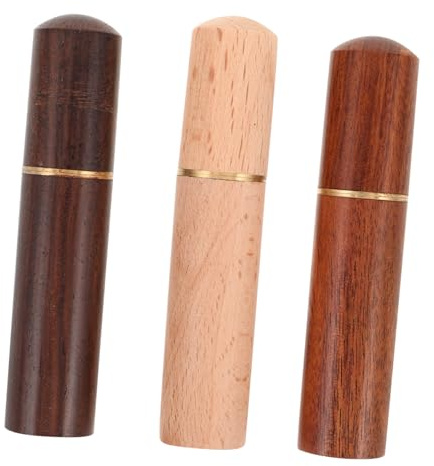 GOOHOCHY Zahnstocheretui 3 Stück-Pack, Tragbar, Weiß, für Küche | Aufbewahrungsbox für Kleine Gegenstände, Glatte Oberfläche, Platzsparend, Schlicht Elegant, für Restaurant