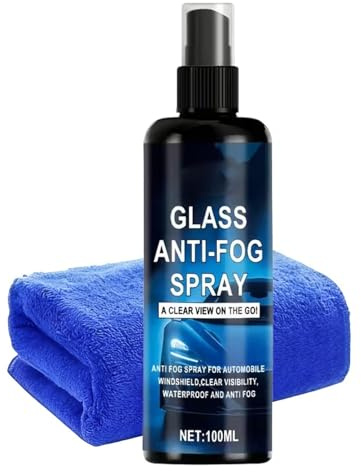 Spray antivaho para parabrisas, 100 ml, impermeabilizante, sellador de larga duración, para desplazamientos diarios, invierno, garaje, coche, camión, exterior, conducción nocturna