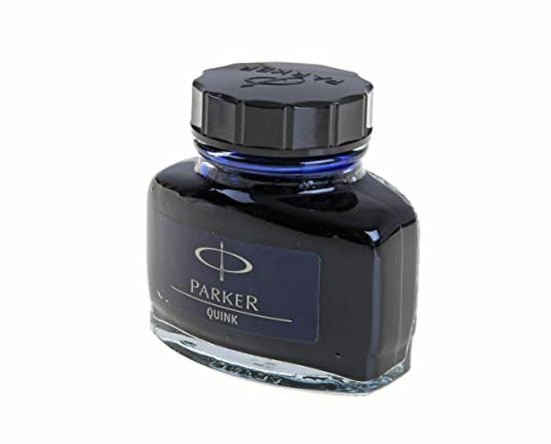 Parker Quink Tinte permanent 60ml - Farbe: blau schwarz