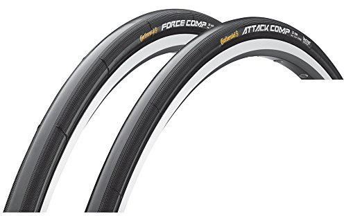 Continental Schlauchreifen GP Attack Tubular, Black/Black Skin, One size, 0196231