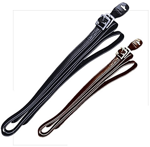 Euroriding GmbH & Co.KG Bügelriemen Soft Euro Club Schwarz - 155 cm