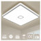 Öuesen Deckenlampe LED Deckenleuchte Badezimmer Lampe 24W 2050LM IP44 Wasserdicht 4000K Neutralweiß Modern Led Leuchte Quadrat Lampe Decke für Schlafzimmer Bad Küche Esszimmer Wohnzimmer Balkon Flur