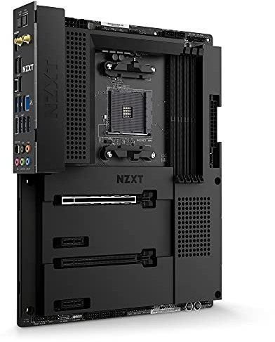 Nzxt N7 B550 Matte Black, Carte mère AMD B550, AM4, DDR4, PCIe 4.0, Dual M.2, 2-Way Crossfire, 2.5GbE/WiFi 6E AX210, BT5.2,ATX