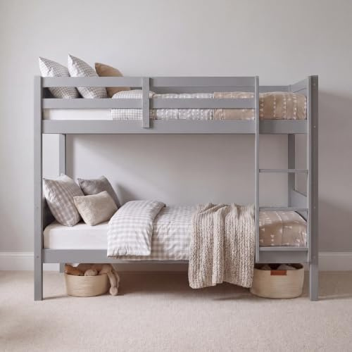 Junior Vida Gemini Detachable Single Bunk Bed Grey 3ft