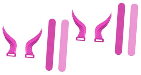 BESTonZON 2 Paar Kopfhörer-Horn-Dekoration Kopfhörer Stirnband Dämonischer Kopfhöreraufsatz Halloween-Requisiten Kopfhörerohren Sprecher Kopfhörer Hörner Hörmuschel Kieselgel Zubehör Headset