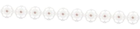 Garneck 10 STK Tischset aus Spitze Weiße Tischsets Spitzen-Tischsets Büro-Schreibtisch-Dekor Spitzendeckchen Hochzeitsdekorationen Tischdecken praktische Spitzenmatten Foto-Requisiten Mode