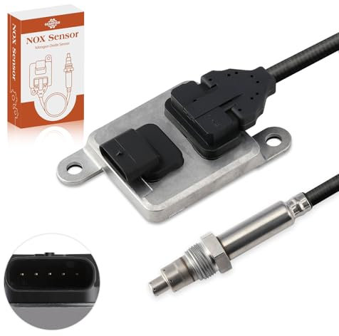 GEAREVER Lambdasonde Nox Sensor Stickoxidsensor passt für Mercedes-Benz CLS/E/GLK/S Klasse W212 W222 C218 X218 A207 C207 Sprinter A0009053403 5WK96681D-1 Stück