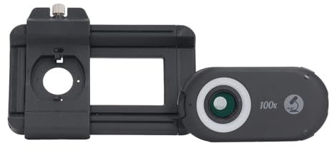 Accesorio para Lente de Cámara de Teléfono, Filtro Polarizador CPL, Lente de Microscopio para Teléfono, Revestimiento Multicapa con Clip para Fotografía (100X)