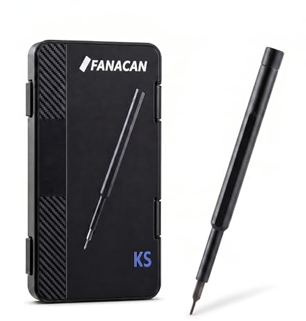 FANACAN Feinmechaniker-Schraubendreher-Set, magnetisches Mini-Reparaturset | Magnetische Torx-, Kreuzschlitz- und Y-Bits halten Schrauben sicher; für iPhone, MacBook, PS5, Switch, Brillen und Uhren