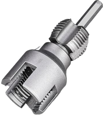 Abre Roscas Internas Para Tubos PVC | Abre Roscas Para Tuberías De Agua PVC,Diseño Doble Cabeza, Herramienta Manual, Accesorios De Fontanería, Reparación Para Profesionales y Principiantes