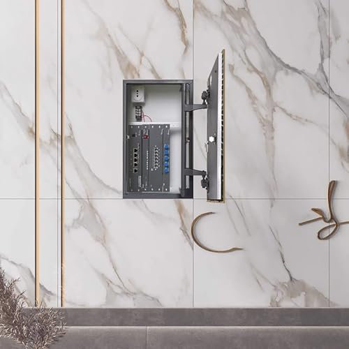 Panel de acceso de acero inoxidable para acceso a fontanería, diseño decorativo empotrado, solución de ahorro de espacio para uso doméstico y comercial