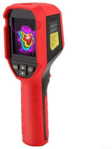 Pumixiy UTi120S Termocamera a infrarossi portatile con precisione di 0,1 °C, display LCD da 2,4 pollici e resistenza alle cadute fino a 2 metri per produzione elettronica e assistenza sanitaria