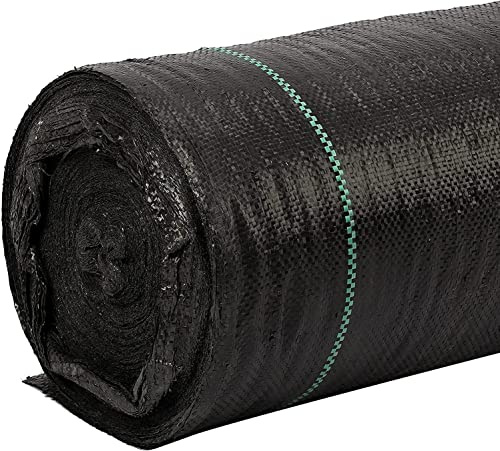ZGHQHCDRH Membrana Resistente for Control de malezas - Tela de Cobertura Vegetal estabilizada a los Rayos U-V for jardín, Patio y Parterre - 2 x 10 m