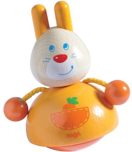 HABA 4953 Klapperfigur Schlenkerhase