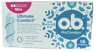 O.b. SilkTouch Pro Comfort Tampon Mini 16 Stück x 3 Boxen