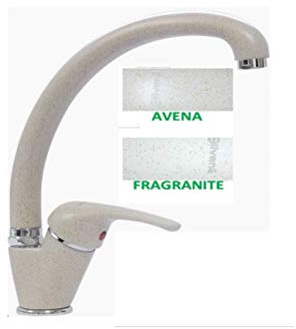 Cilvani Rubinetto Lavello Cucina FRAGRANITE CARTUCCIA 40 mm Completo di Accessori per il Montaggio