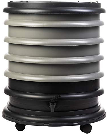 WORMbox | Wormery Worm Farm composter 4 Grey Trays | 64 liters | Organic Waste Compost, make your Worm Castings